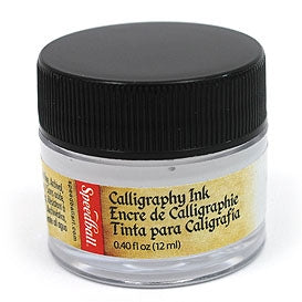 Speedball Pigmented Acrylic Calligraphy Ink 12ml White