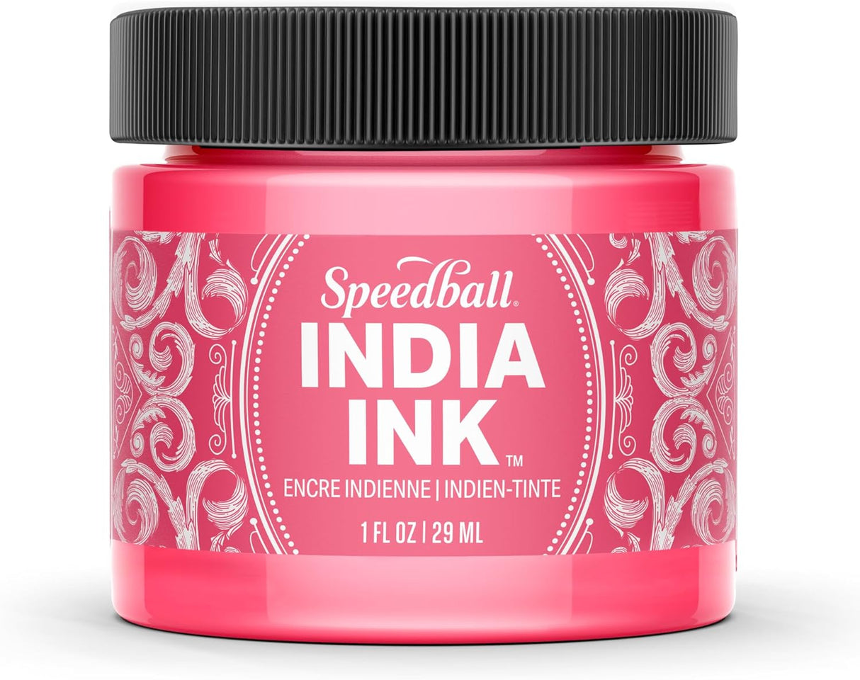 Speedball India Ink 1oz Pink Tourmaline