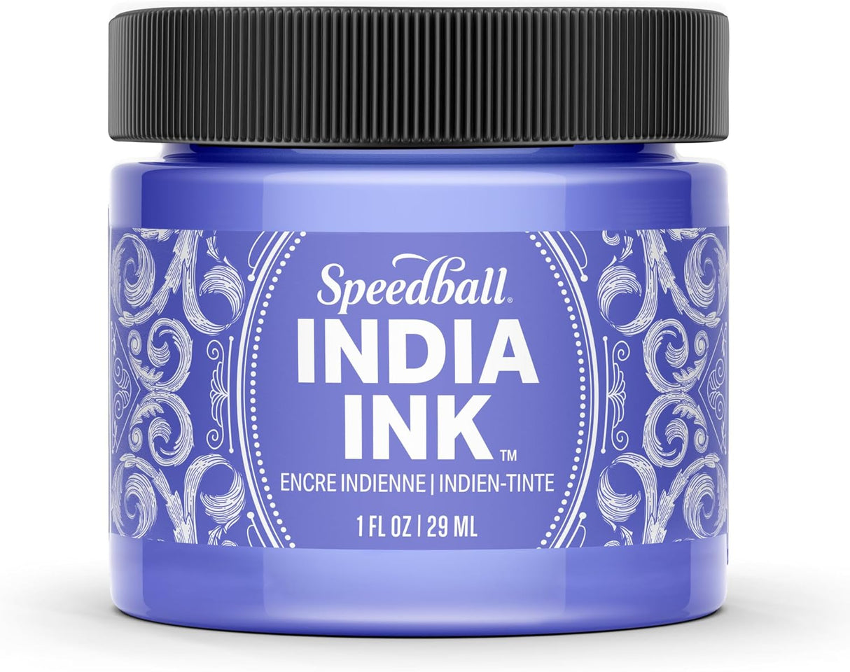 Speedball India Ink 1oz Amethyst