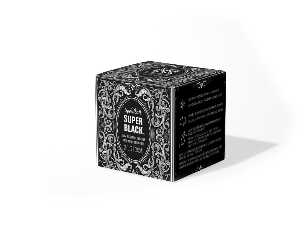 Speedball Super Black India Ink 2oz Bottle
