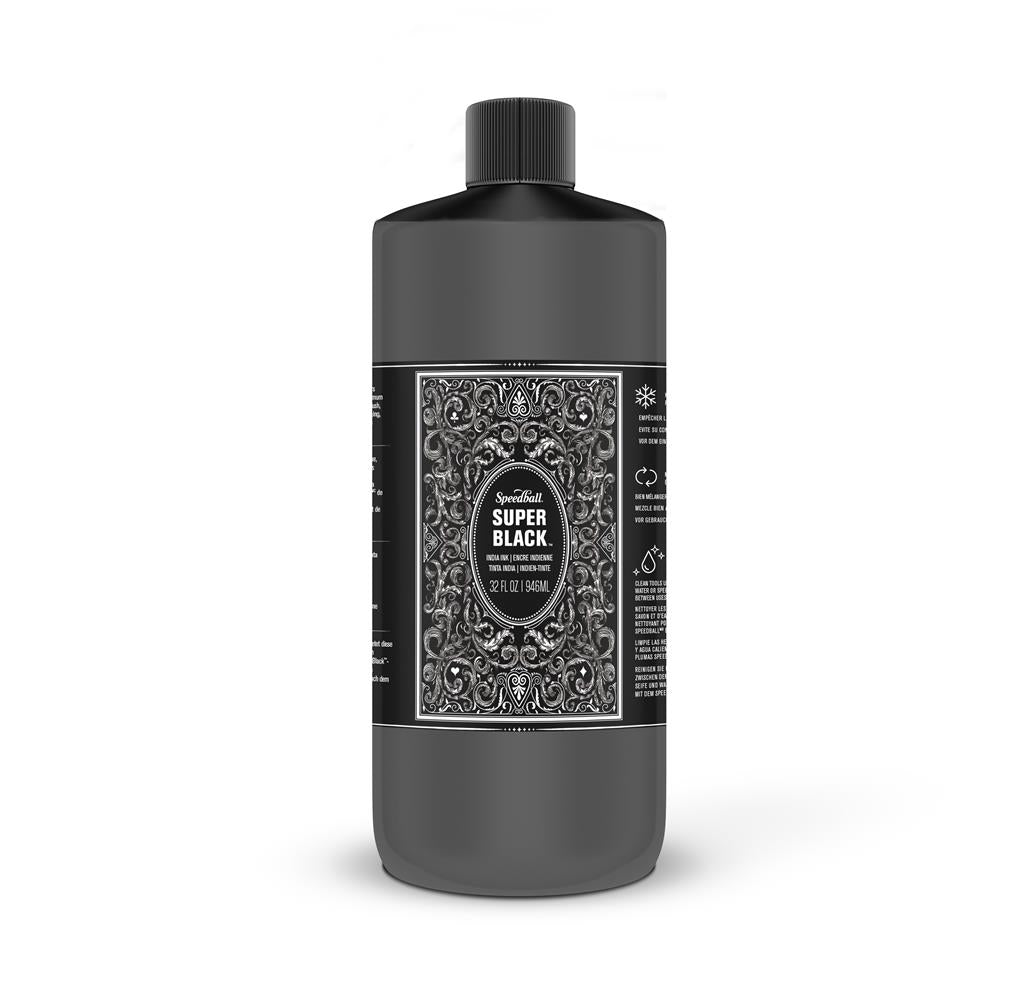 Speedball Super Black India Ink 32oz Bottle