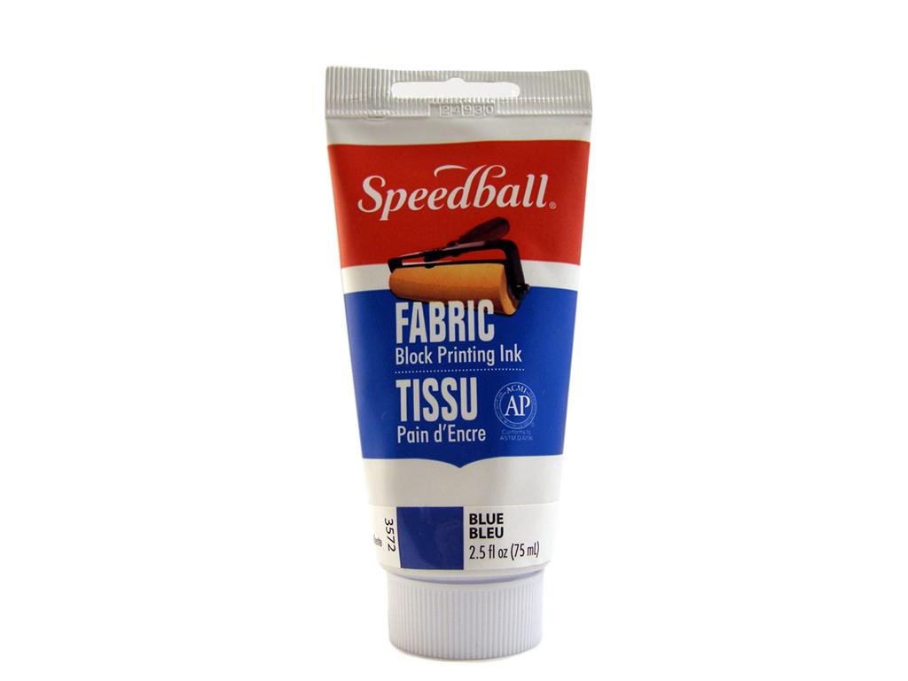 Speedball Fabric Block Printing Ink Blue 75ml (3572)