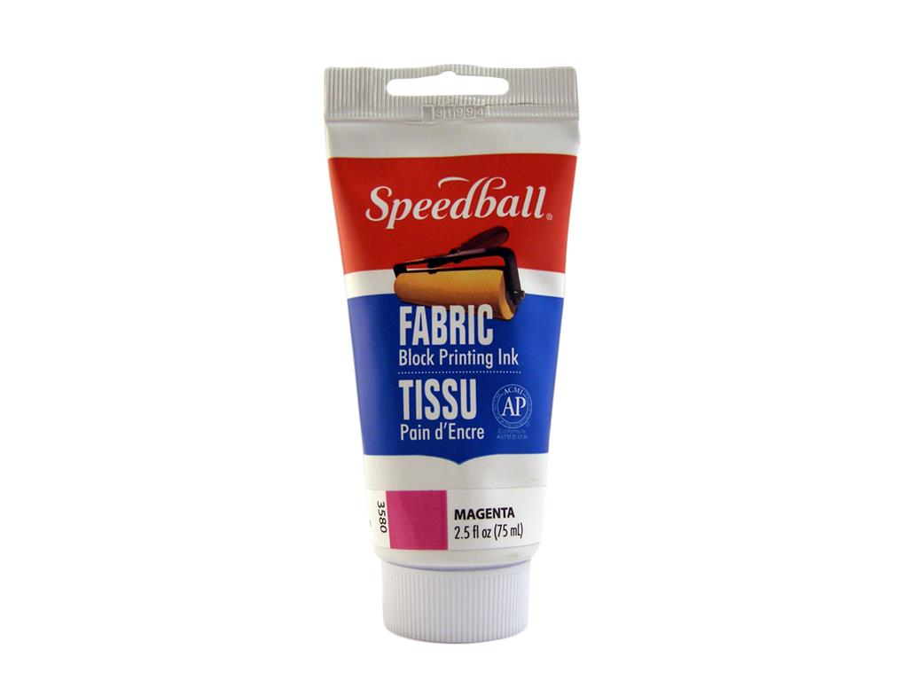 Speedball Fabric Block Printing Ink Magenta 75ml (3580)