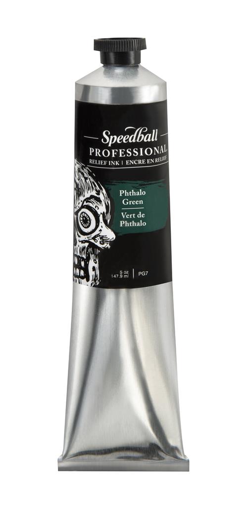 Speedball Professional Relief Ink Phthalo Green 5oz (3644)