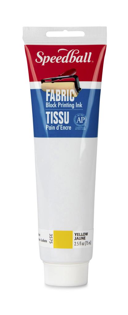 Speedball Fabric Block Printing Ink Yellow 150ml (3675)