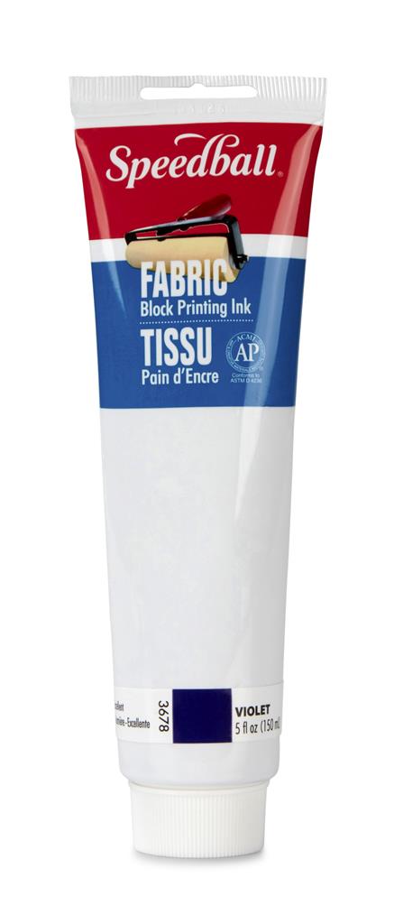 Speedball Fabric Block Printing Ink Violet 150ml (3678)