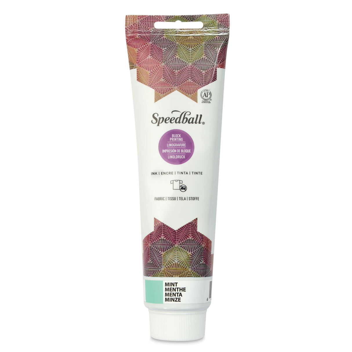 Speedball Fabric Block Printing Ink Mint 150ml (3686)