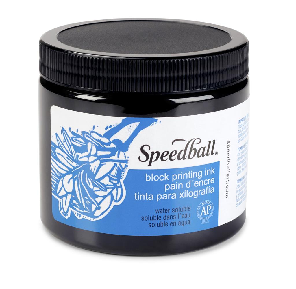 Speedball Water-Soluble Block Printing Ink Red 470ml (3701)