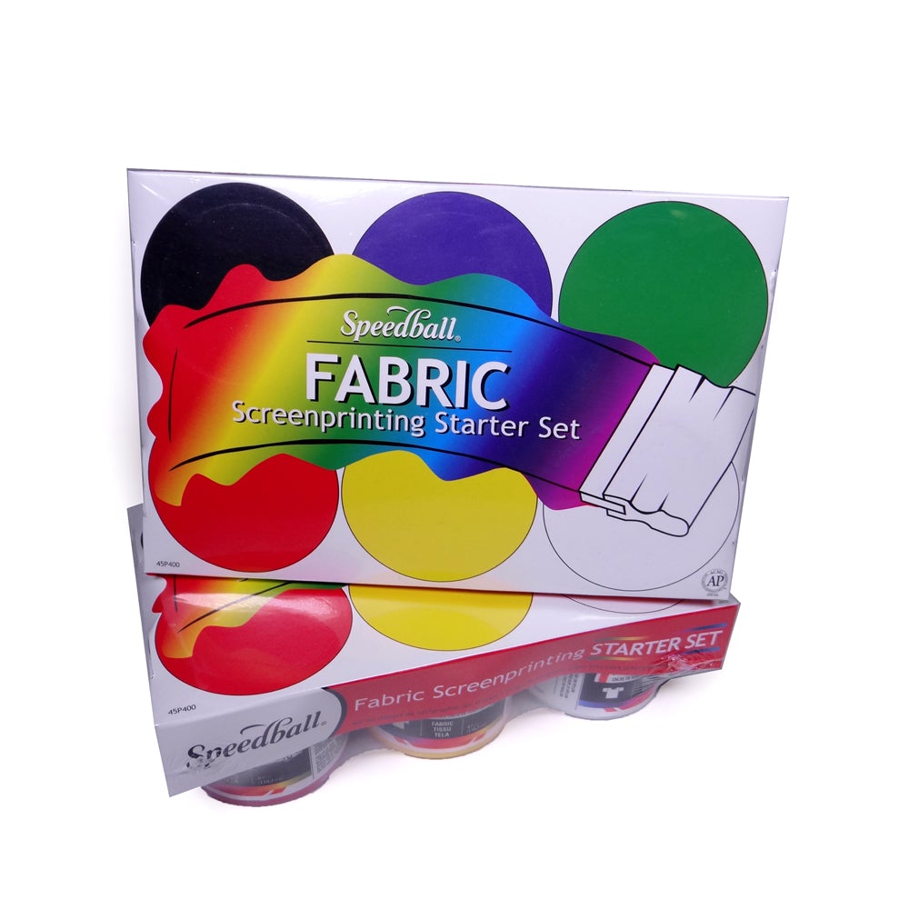 Speedball Fabric Screen Printing 6 Ink Set