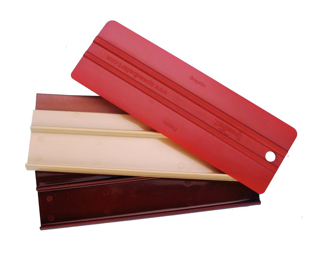 Speedball Screen Printing Squeegee 9.0" Hard Blade Red