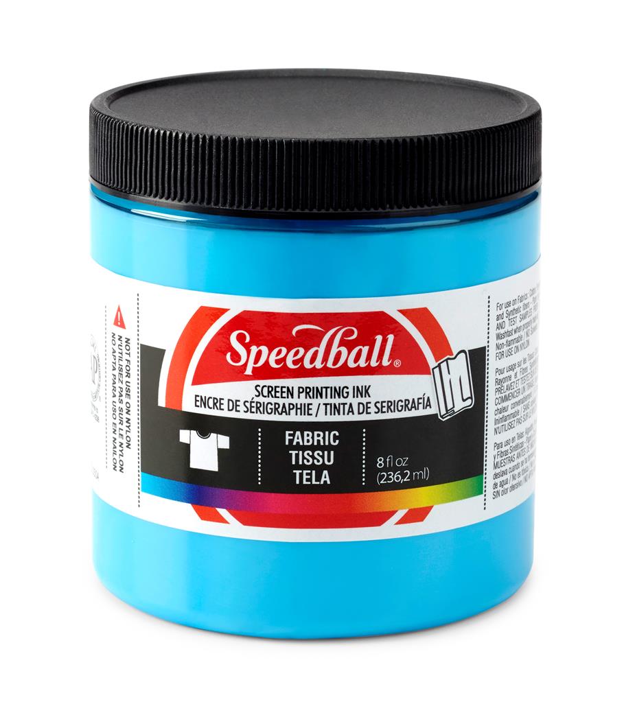 Speedball Fabric Screen Printing Ink Peacock Blue 8oz (4551)