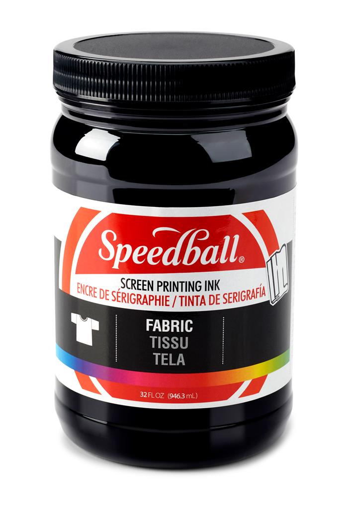 Speedball Fabric Screen Printing Ink Black 32oz (4600)