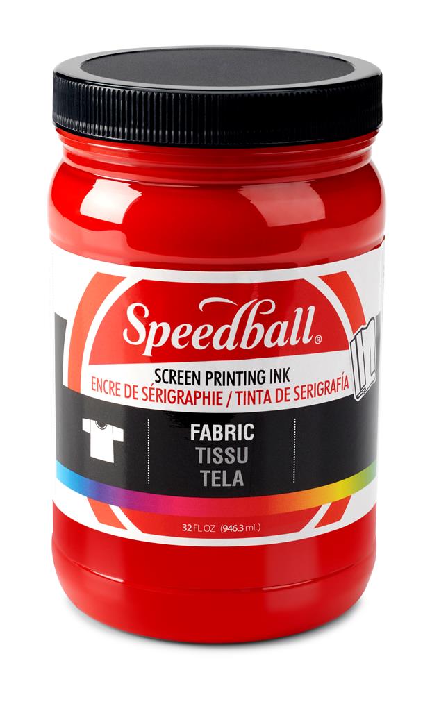 Speedball Fabric Screen Printing Ink Red 32oz (4601)
