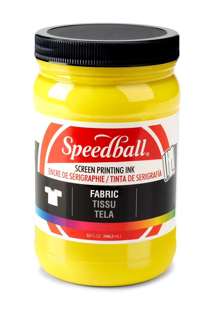 Speedball Fabric Screen Printing Ink Yellow 32oz (4605)