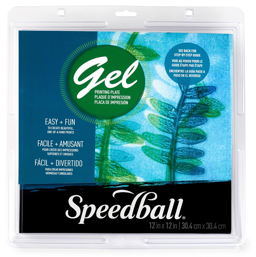 Speedball 12" x 12" Gel Printing Plate