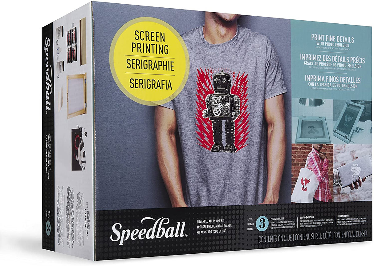Speedball Screen Printing Advanced All-In-One Kit