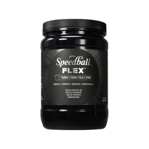 Speedball Flex Screen Printing Fabric Ink Ebony 32oz (5223)