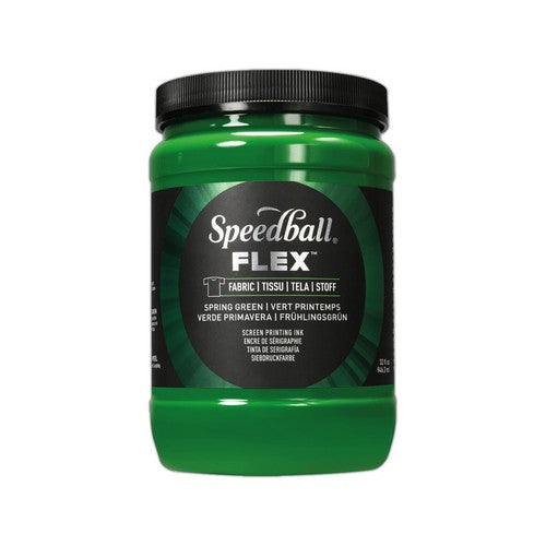 Speedball Flex Screen Printing Fabric Ink Spring Green 32oz (5227)