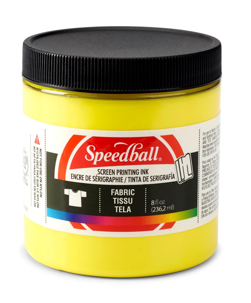 Speedball Fabric Screen Printing Ink Process Yellow 8oz (5652)
