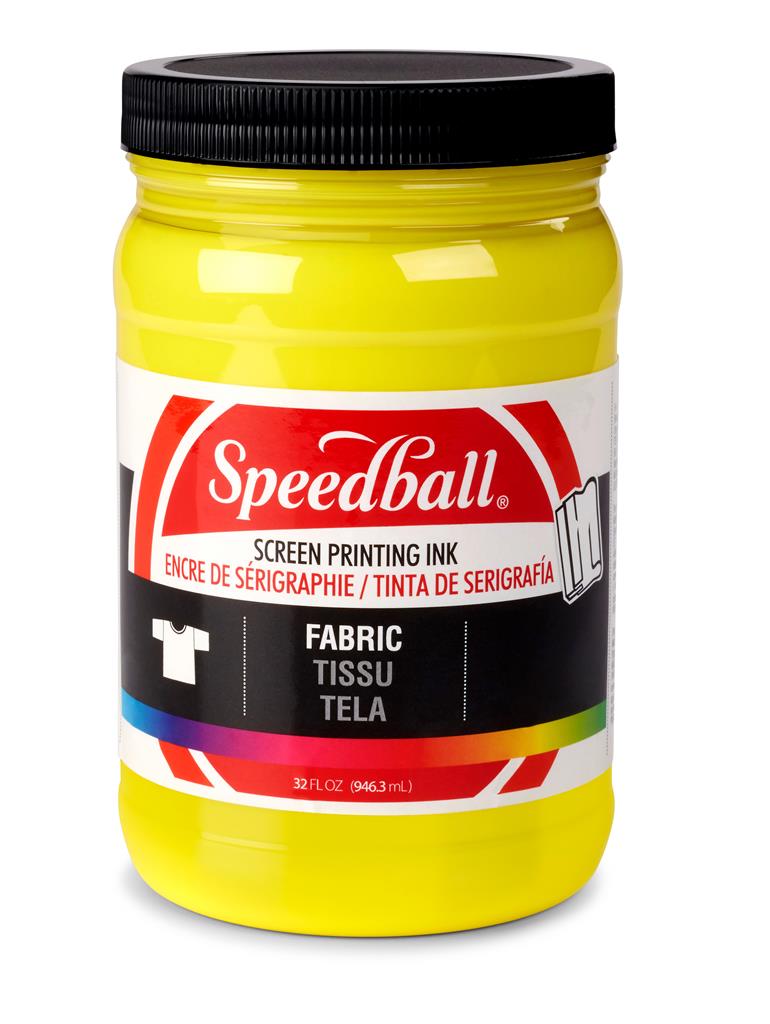 Speedball Fabric Screen Printing Ink Process Yellow 32oz (5752)