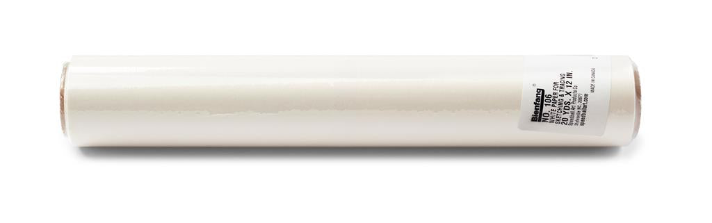 Speedball Bienfang #106 Sketching & Tracing Paper Roll 29gsm 60ft x 12" White