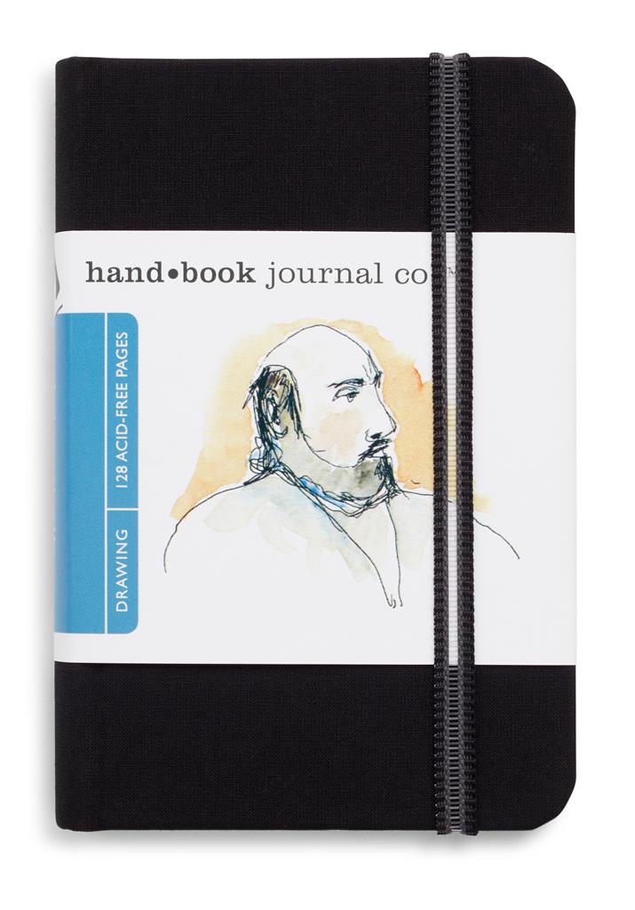 Speedball Drawing Journal 3.5" x 5.5" Portrait Ivory Black