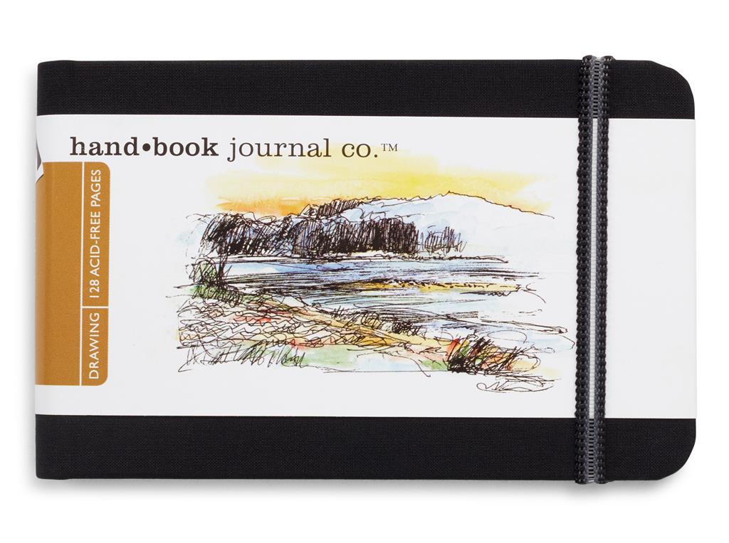 Speedball Drawing Journal 3.5" x 5.5" Landscape Ivory Black