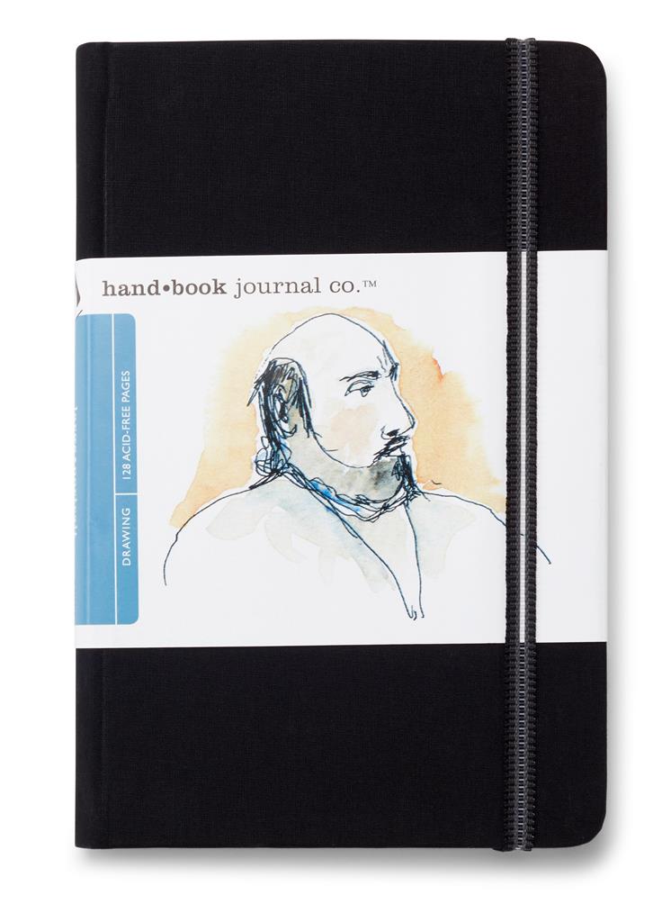 Speedball Drawing Journal 5.5" x 8.25" Portrait Ivory Black