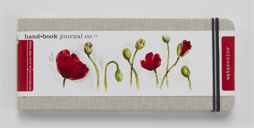 Speedball Linen Watercolour Journal 3.5" x 8.25" 200gsm Pocket Panorama