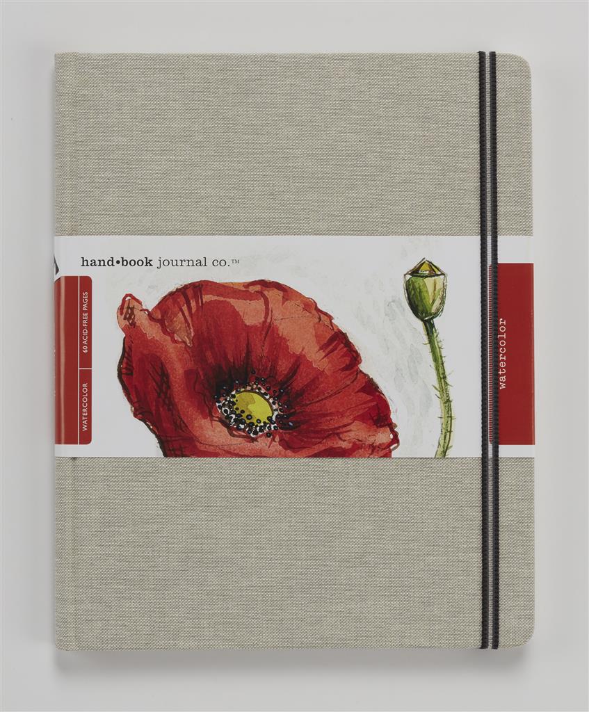 Speedball Linen Watercolour Journal 10.5" x 8.25" 200gsm Grand Portrait