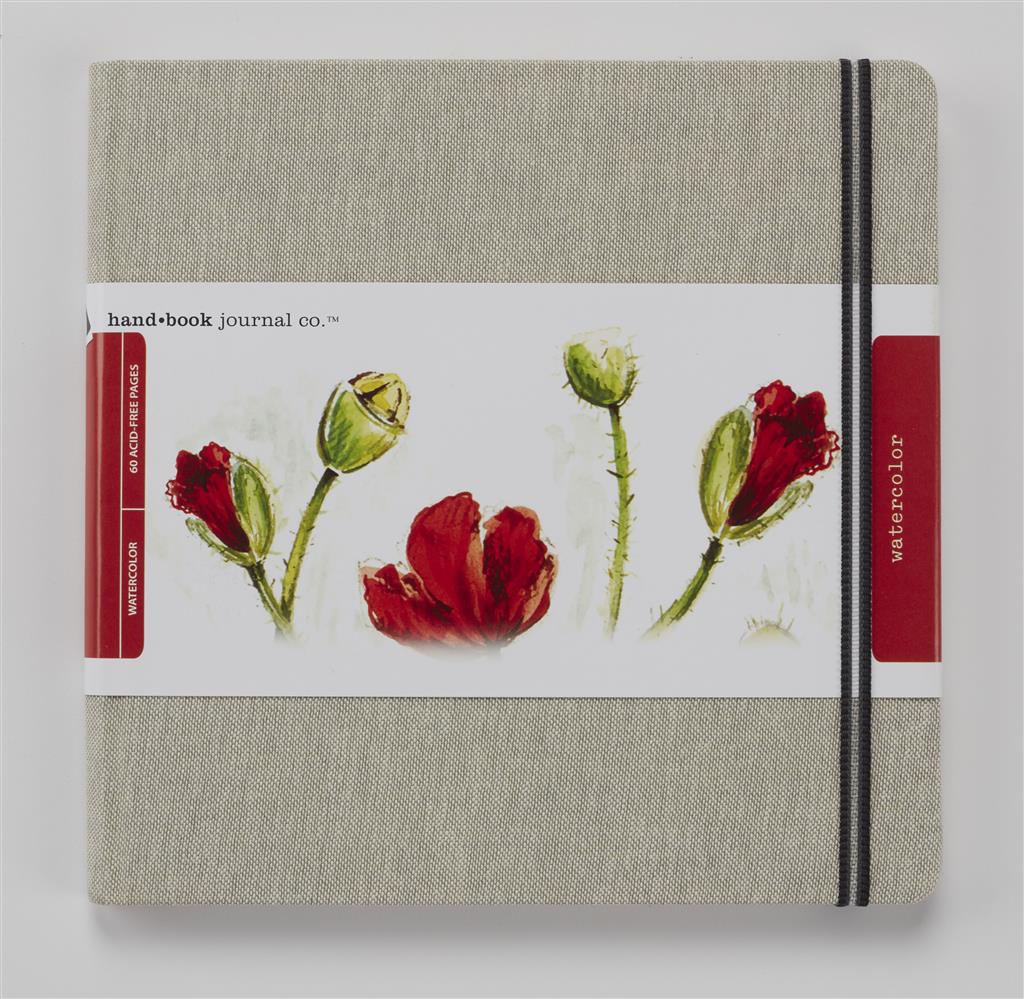 Speedball Linen Watercolour Journal 8.25" x 8.25" 200gsm Square