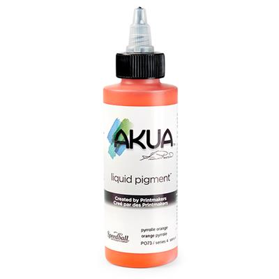 Speedball Akua Liquid Pigment Pyrrole Orange (4oz)