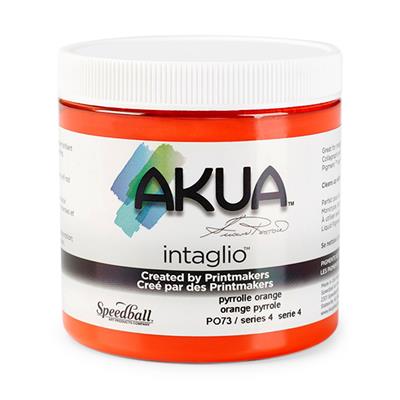 Speedball Akua Intaglio Pyrrole Orange (8oz)