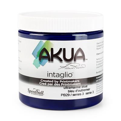 Speedball Akua Intaglio Ultramarine Blue (8oz)