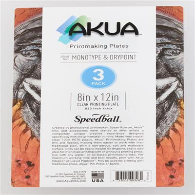 Speedball Akua Printmaking Plates 8" x 12" (3pk)
