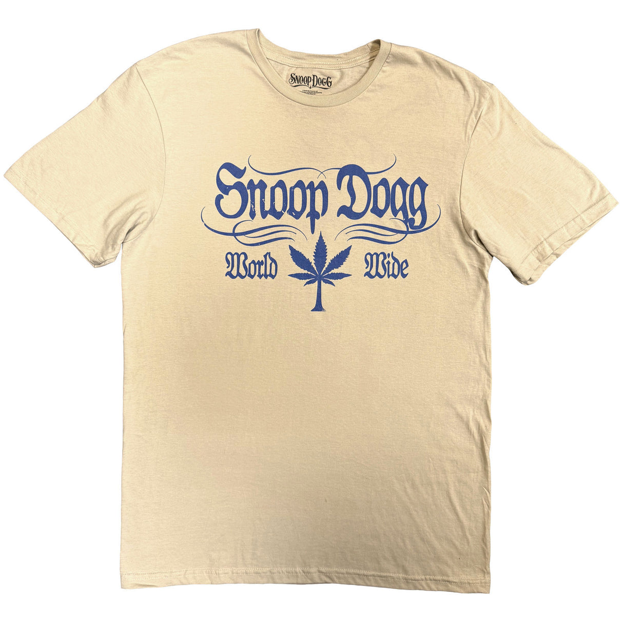 Snoop Dogg Unisex T-Shirt World Wide Sand (XXL)