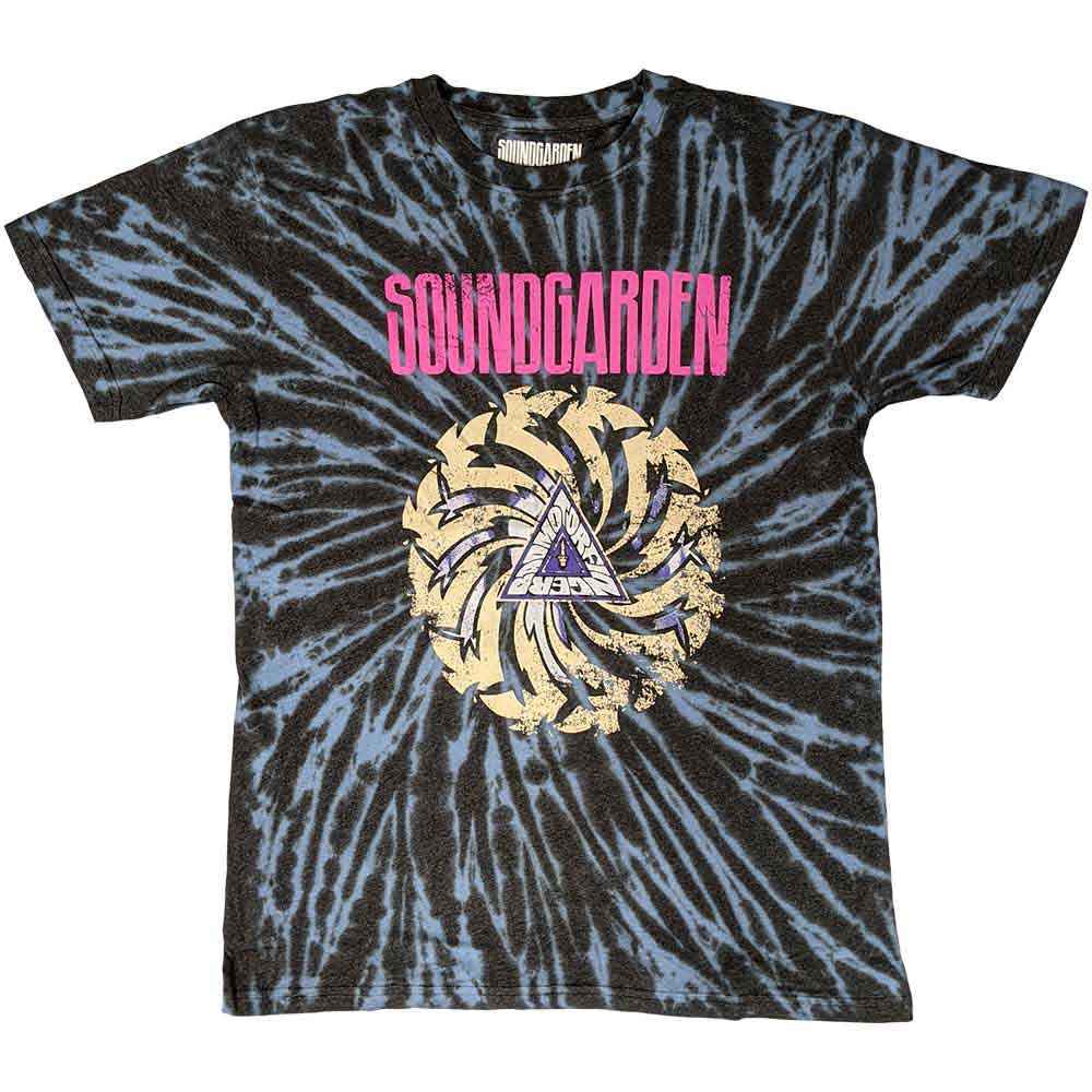 Soundgarden Unisex T-Shirt Badmotorfinger (Wash) Blue (M)