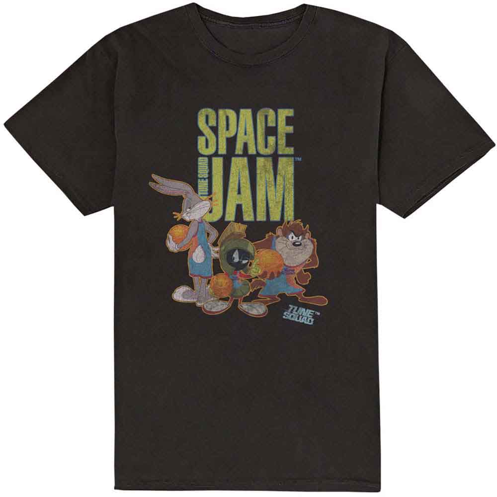 Space Jam 2 Unisex T-Shirt Tune Squad Black (M)