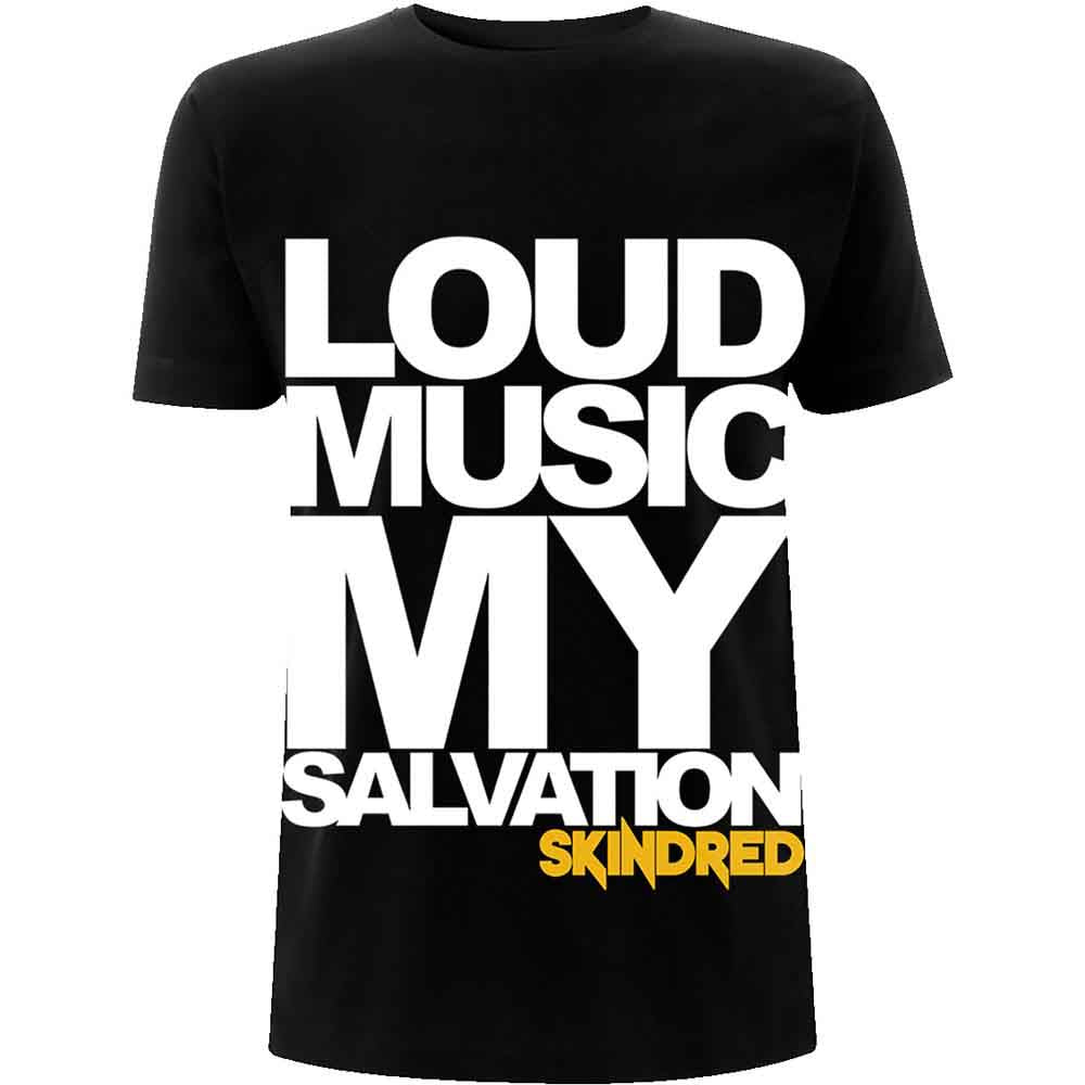 Skindred Unisex T-Shirt Loud Music Black (L)