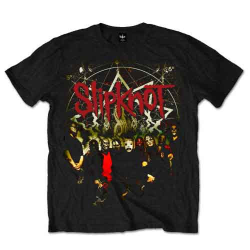 Slipknot Men's T-Shirt Waves Black (XXL)