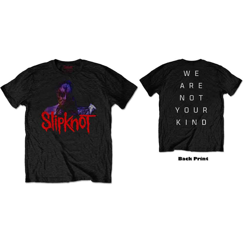 Slipknot Unisex T-Shirt WANYK Back Hit (Back Print) Black (L)