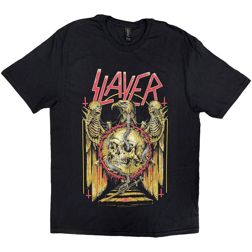 Slayer Unisex T-Shirt Eagle & Serpent Black (XXL)