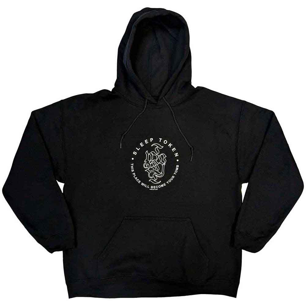 Sleep Token Unisex Pullover Hoodie Tomb Black (XXL)