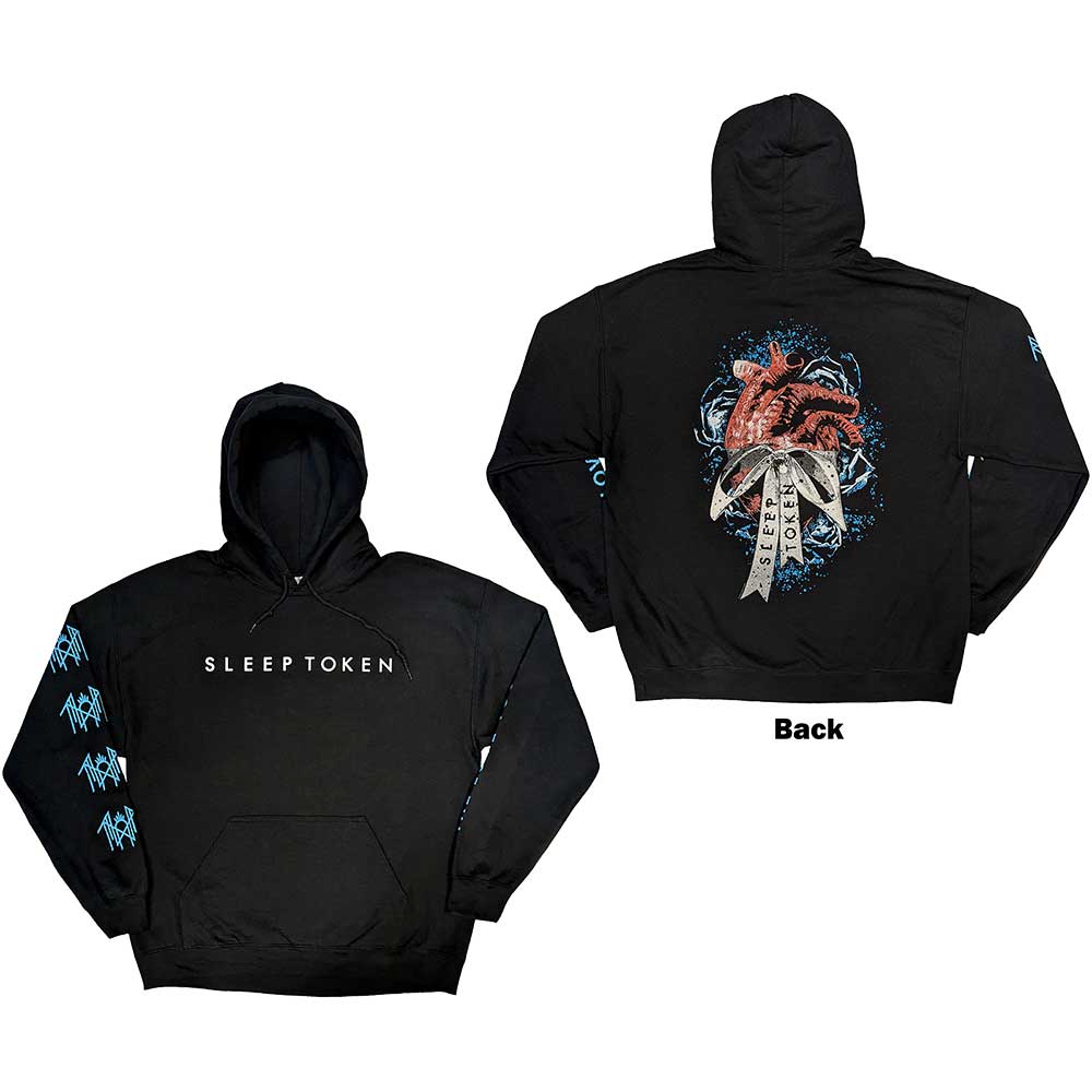 Sleep Token Unisex Pullover Hoodie The Love You Want Heart Black (M)