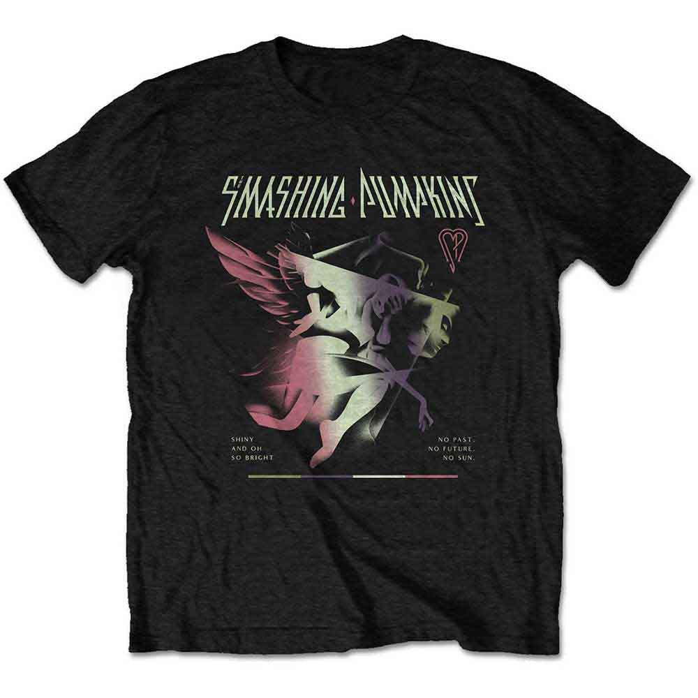 The Smashing Pumpkins Unisex T-Shirt Shiny Black (M)