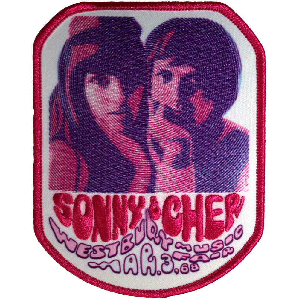 Sonny & Cher Standard Patch Westbury Music Fair