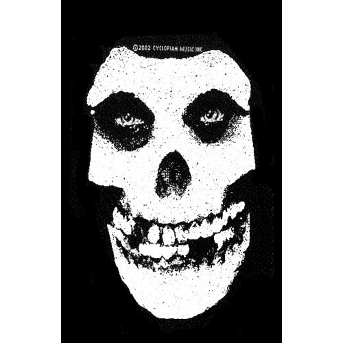 Misfits Standard Patch White Skull (Loose)