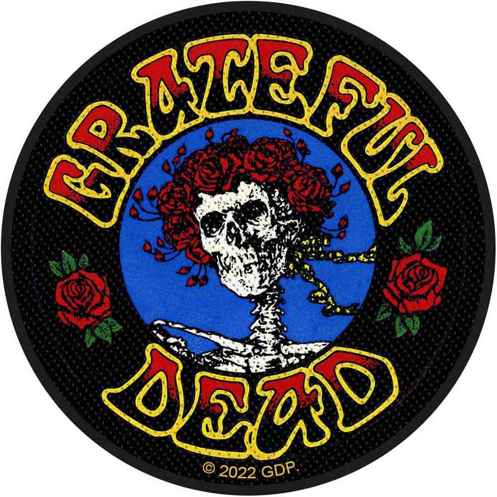 Grateful Dead Standard Patch Vintage Bertha Seal