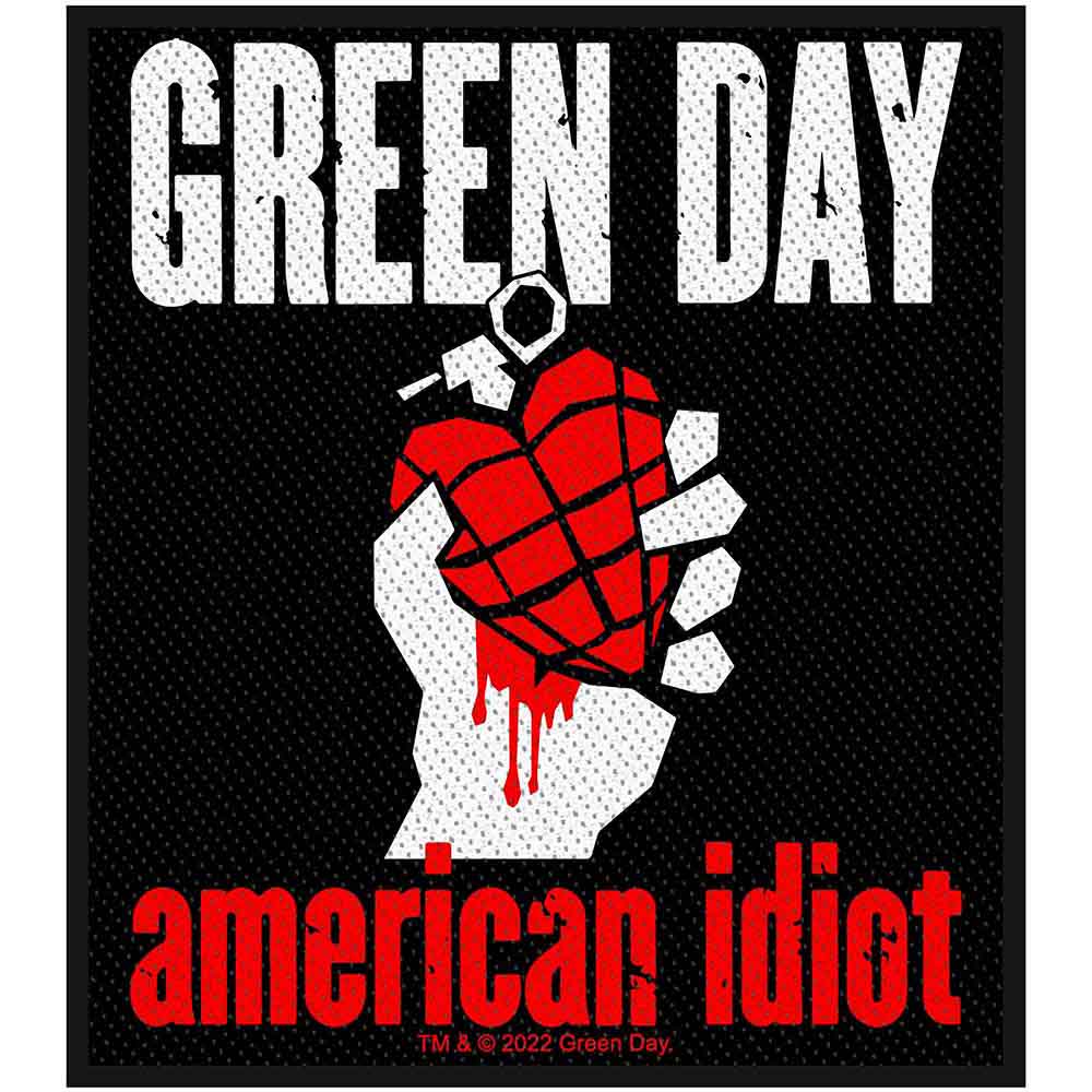 Green Day Standard Patch American Idiot