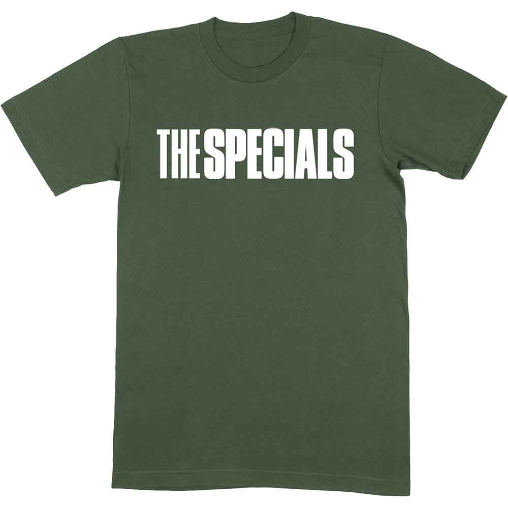 The Specials Unisex T-Shirt Solid Logo Green (XL)